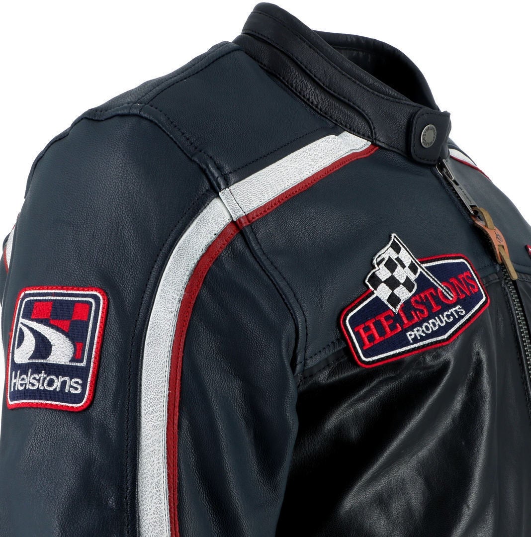 Helstons Formula Sport waterproof Motorcycle Leather Jacket S Figure 6