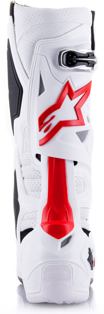 Alpinestars Tech 10 Supervented Motocross Stiefel weiß/rot 9 (43) Abbildung 4