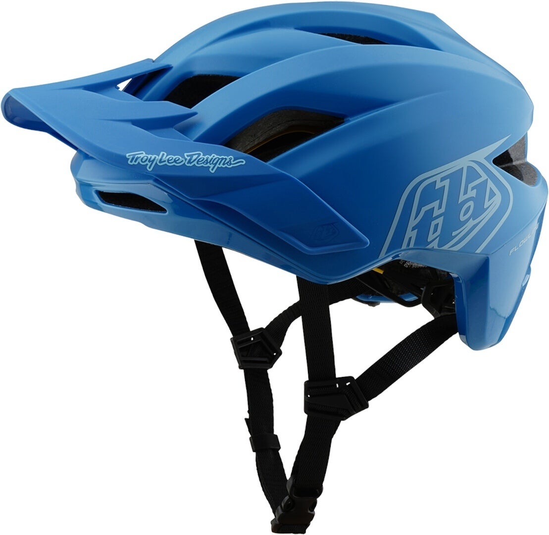Troy Lee Designs Mips Flowline Point Fietshelm Blue Matt M-L (57/59) Figuur 4