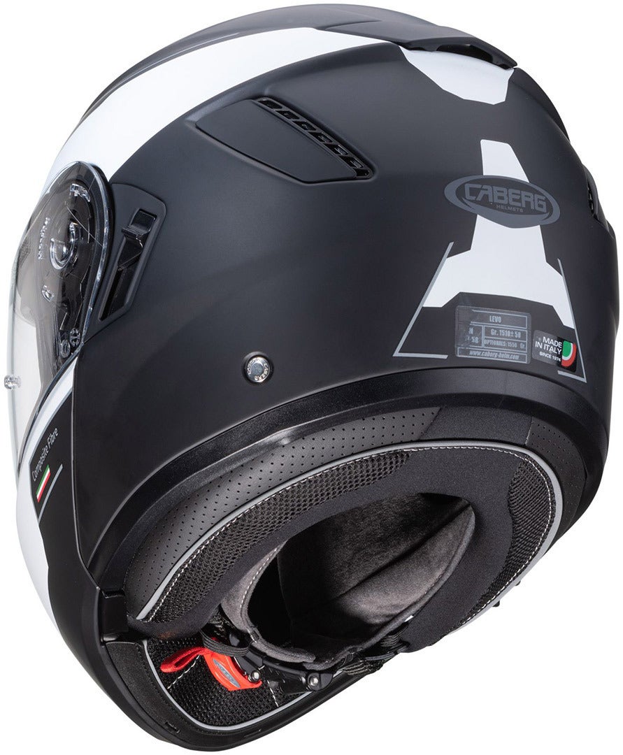 Caberg Levo Prospect Klapphelm schwarz matt/weiß L (59/60) Abbildung 4