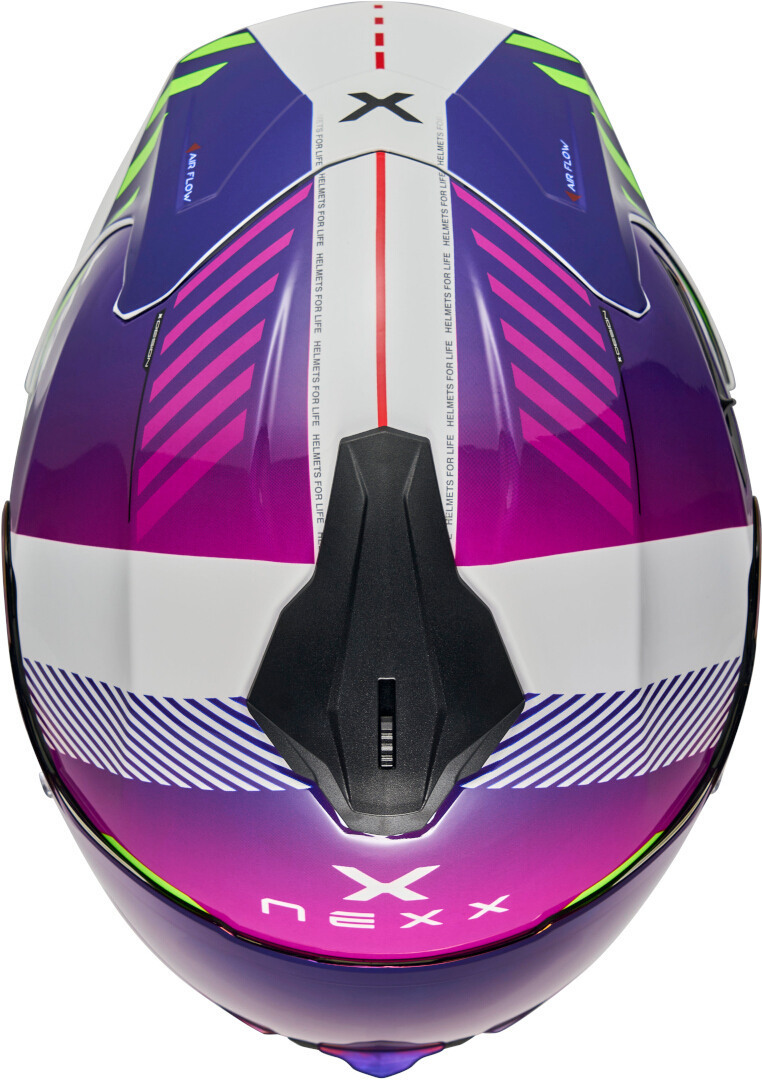 Nexx Y.100R Fade Cască mov/alb M (57/58) Figura 2