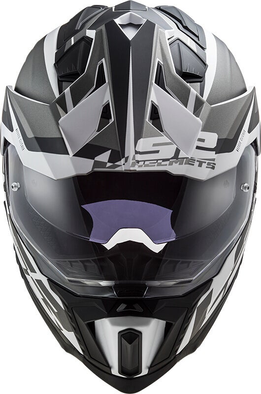 Side view of LS2 MX701 Explorer Alter Matt Motocross Helmet
