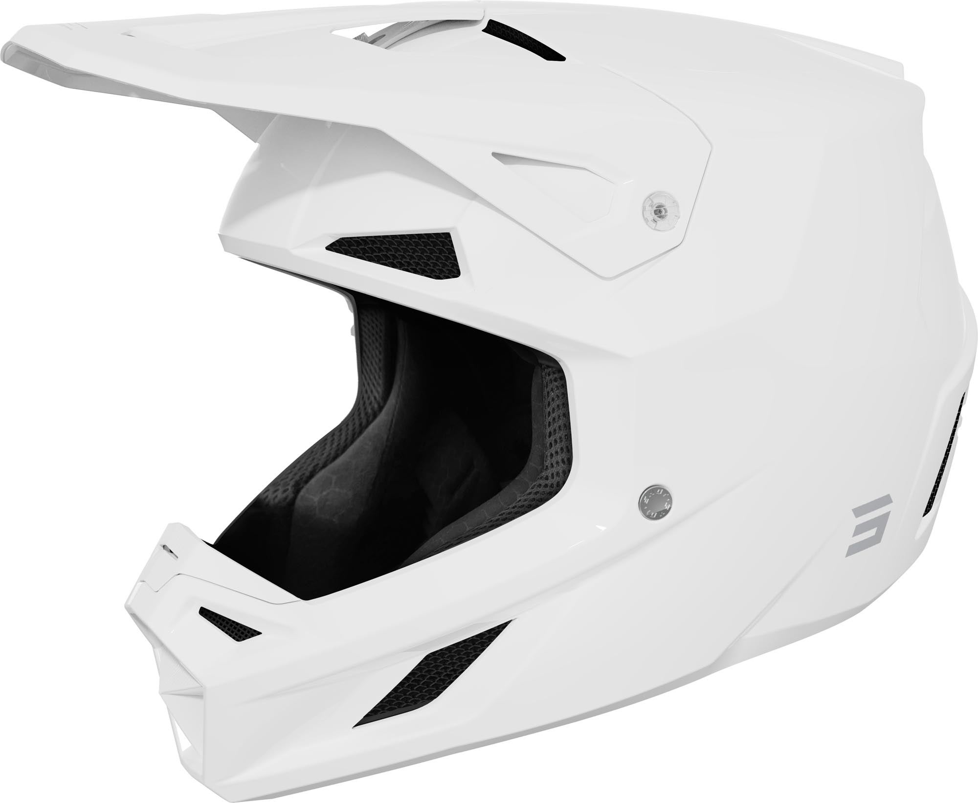 Shot Speed Motocross hjelm hvit S (55/56) Figur 1