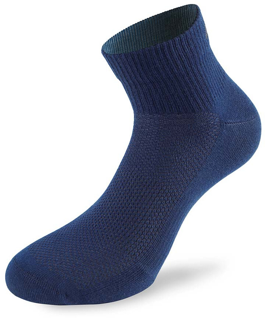 Lenz Performance Quarter Tech Strumpor blå/svart/grå 35-38 Figur 3