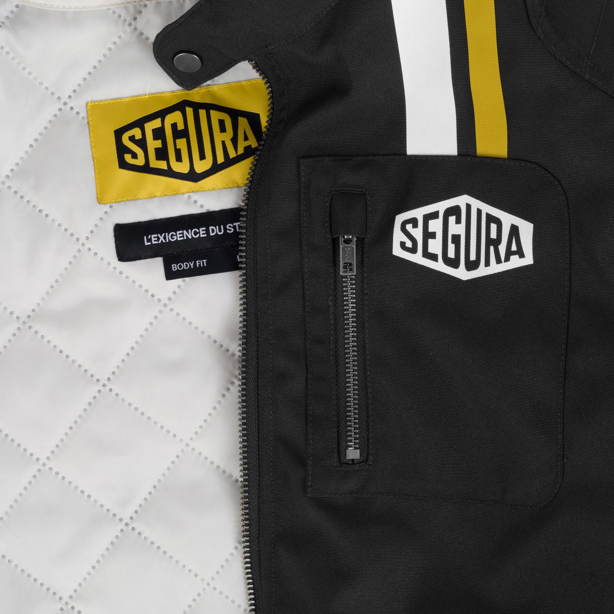 Side view of Segura Scorpio Motorcycle Textile Jacket