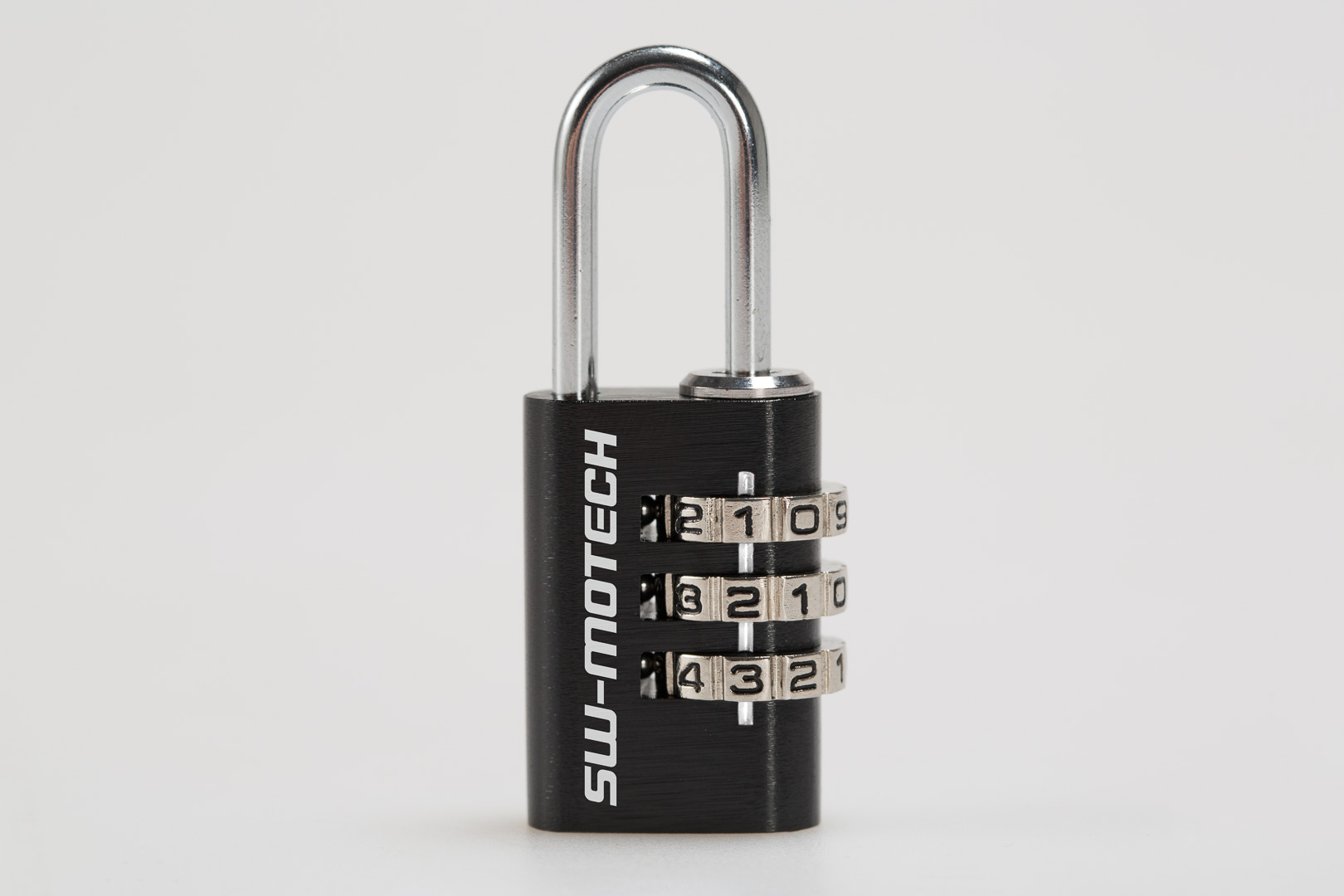 SW-Motech Lock for motorcycle luggage - Black. Combination lock. Figure 1 SW-Motech Lock for motorcycle luggage - Black. Combination lock. Figure 1
