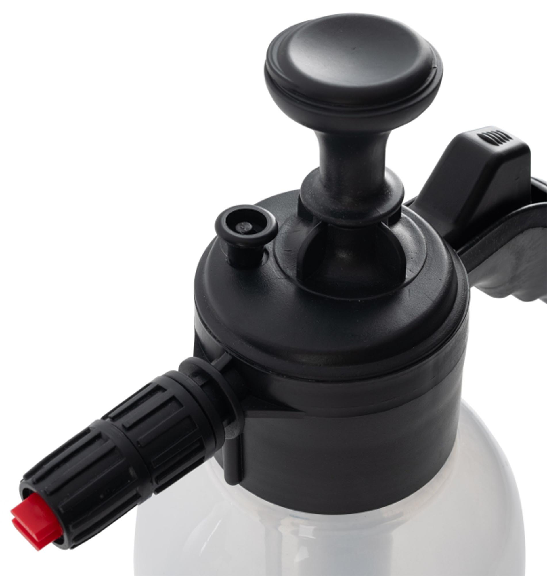 Side view of Oxford Mint Snow Foam Bottle 2L