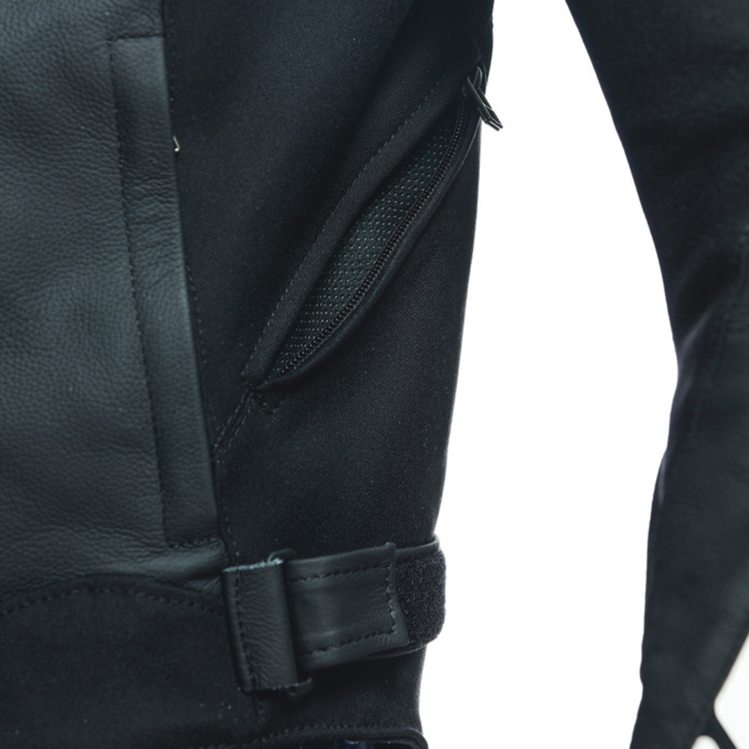 Dainese Sportiva Jachetă de piele de motocicletă alb/negru 44 Figura 3