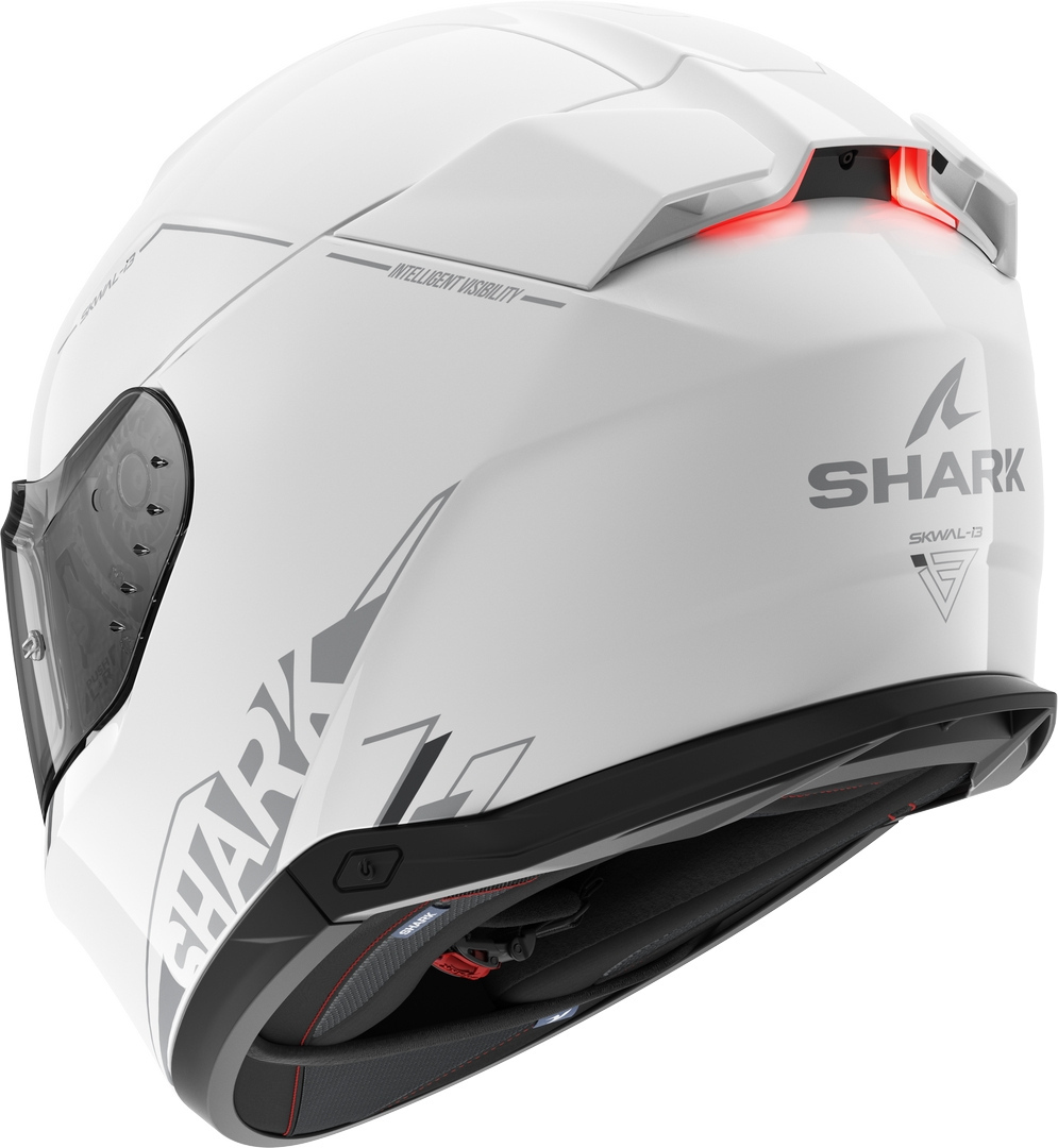 Shark Skwal i3 Blank SP Casco bianco/argento L (59/60) Figura 3