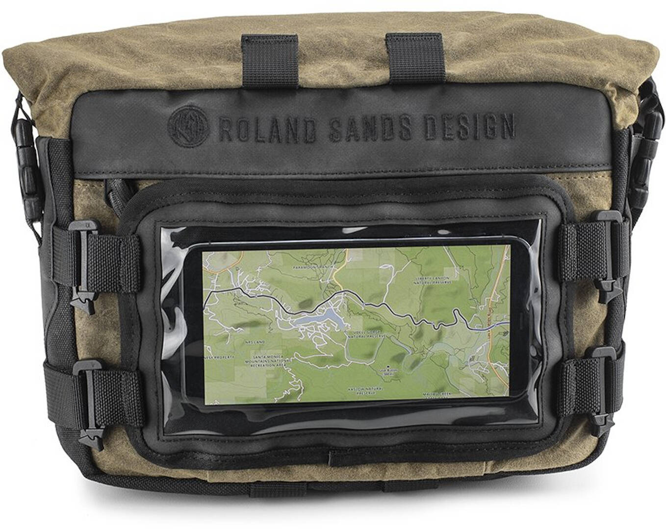 Kriega Roland Sands Design X Roam Geantă de ghidon Maro deschis Figura 6