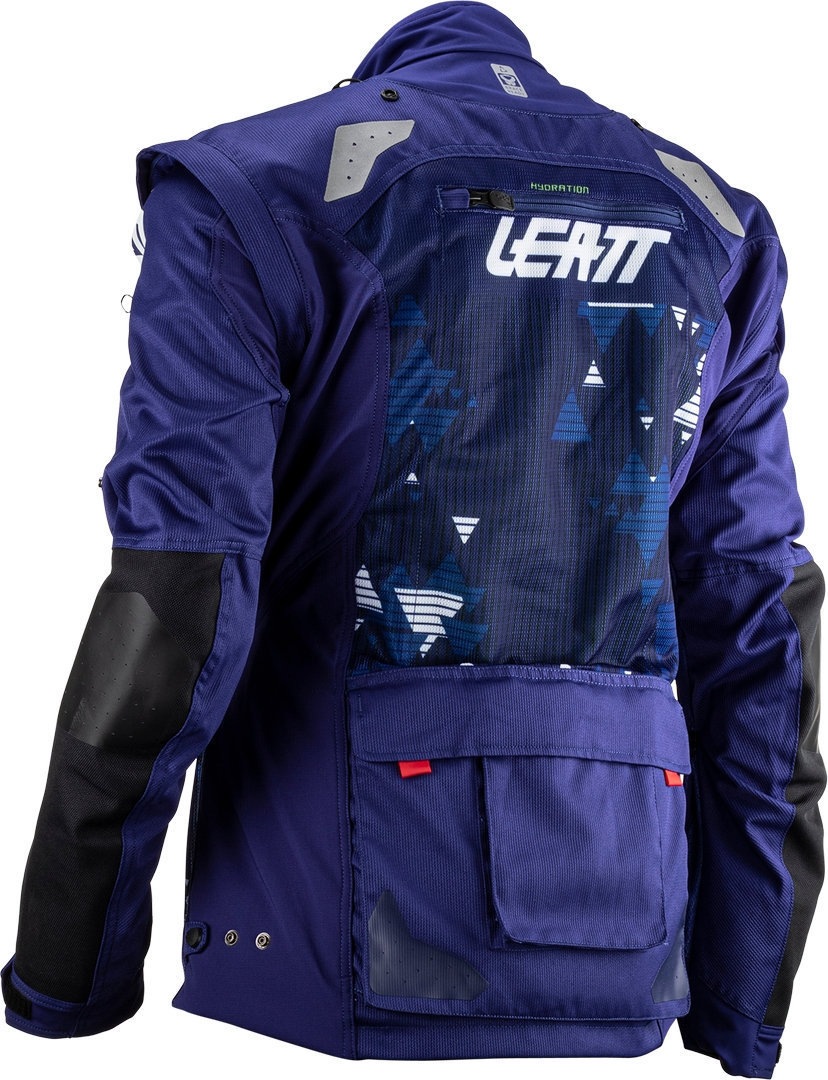 Leatt 4.5 X-Flow Motorcross jas blauw/wit XL Figuur 2