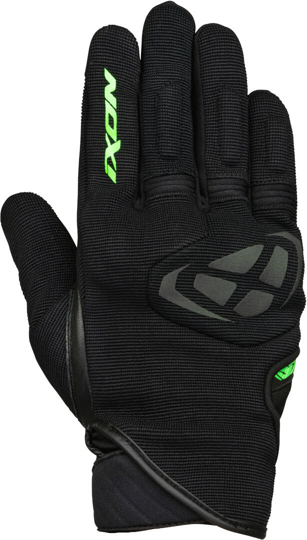 Ixon Mig Mănuși de motocicletă Negru/Verde XL Figura 1