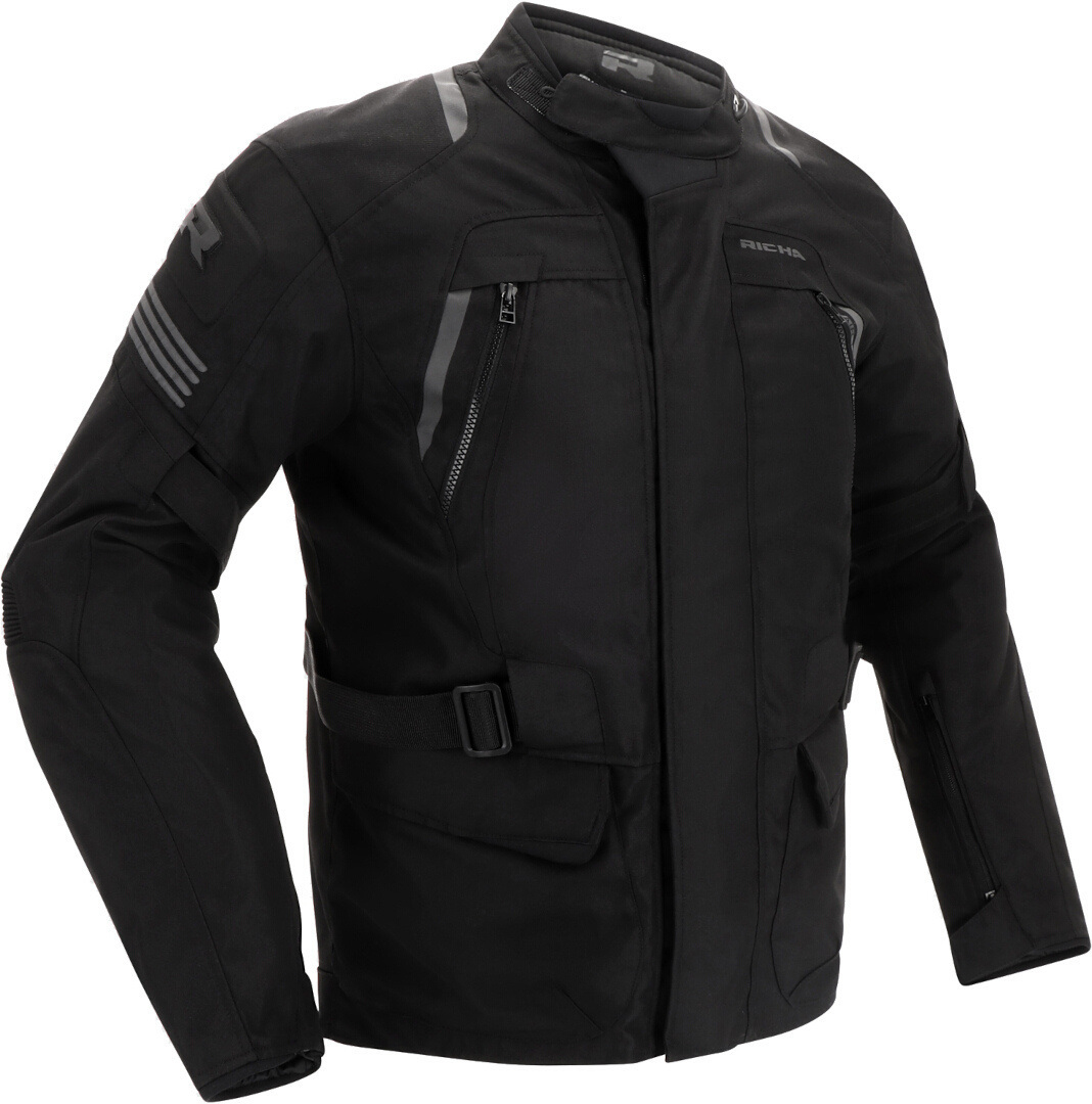 Richa Phantom 3 waterproof Motorcycle Textile Jacket black M Figure 1