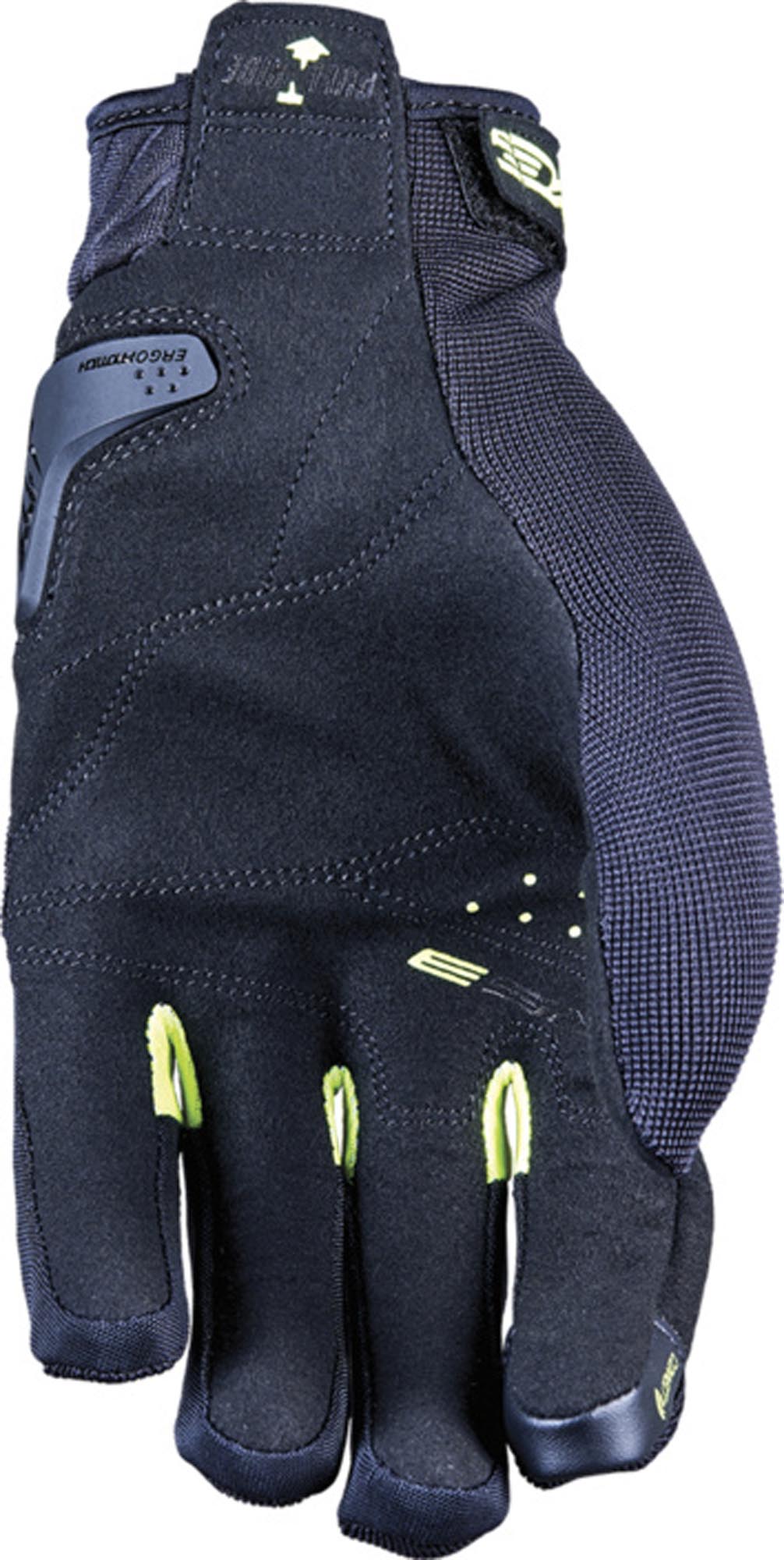 Five RS3 EVO Guanti da motocicletta nero/giallo L Figura 2