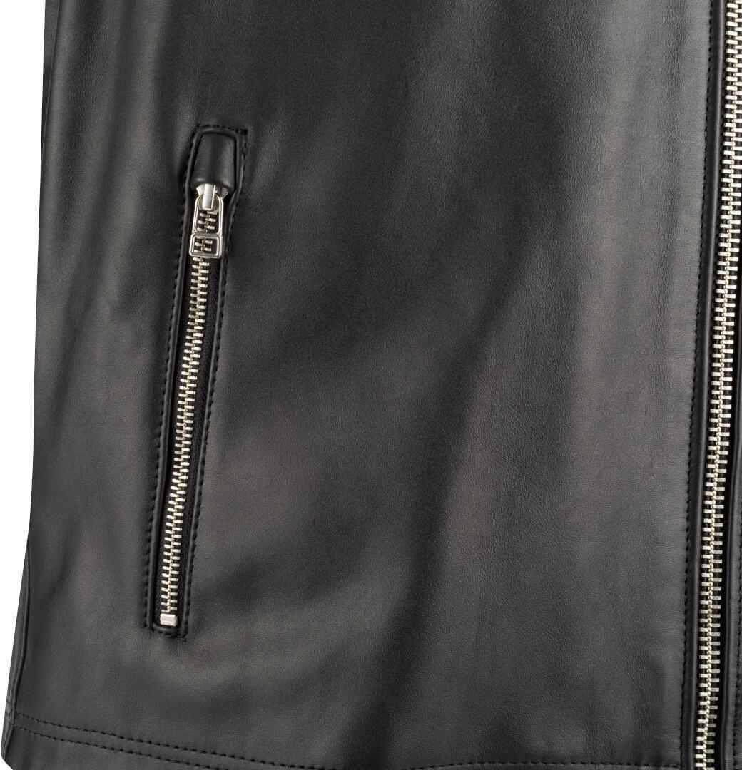Side view of Segura Bogart Motorcycle Leather Jacket