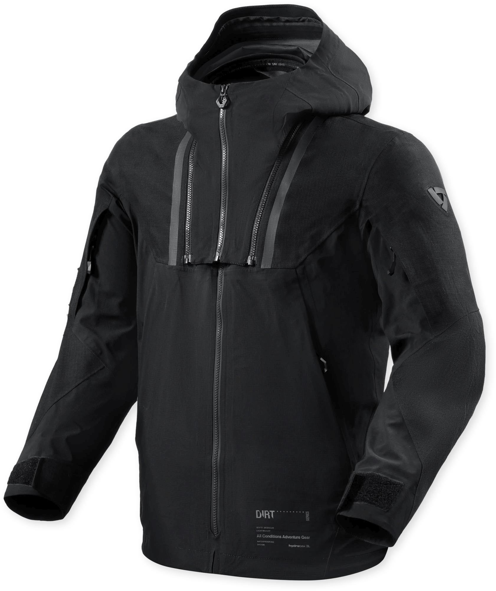 Revit Component 3 H2O waterproof Motorcycle Textile Jacket black 3XL Figure 1