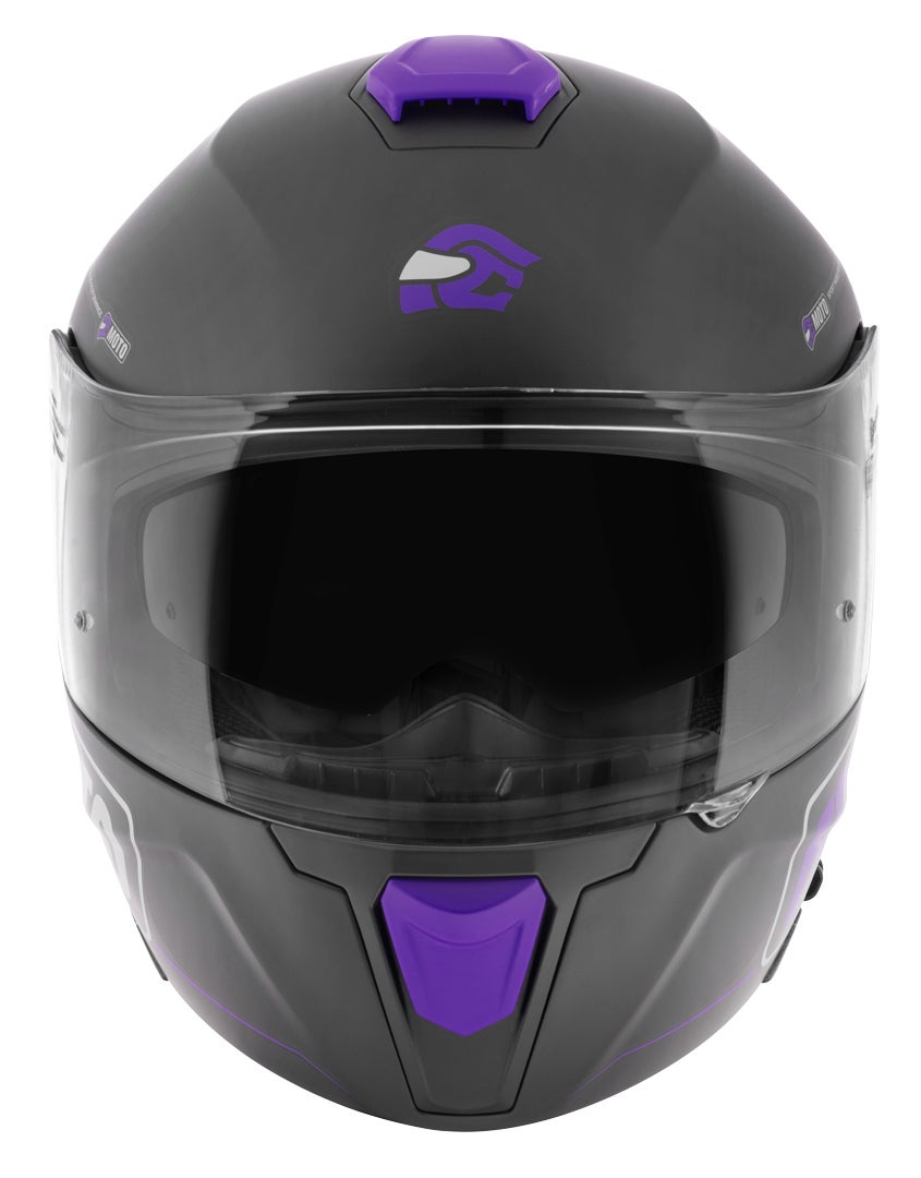 FC-Moto Novo Straight Casco nero/viola S (55/56) Figura 5