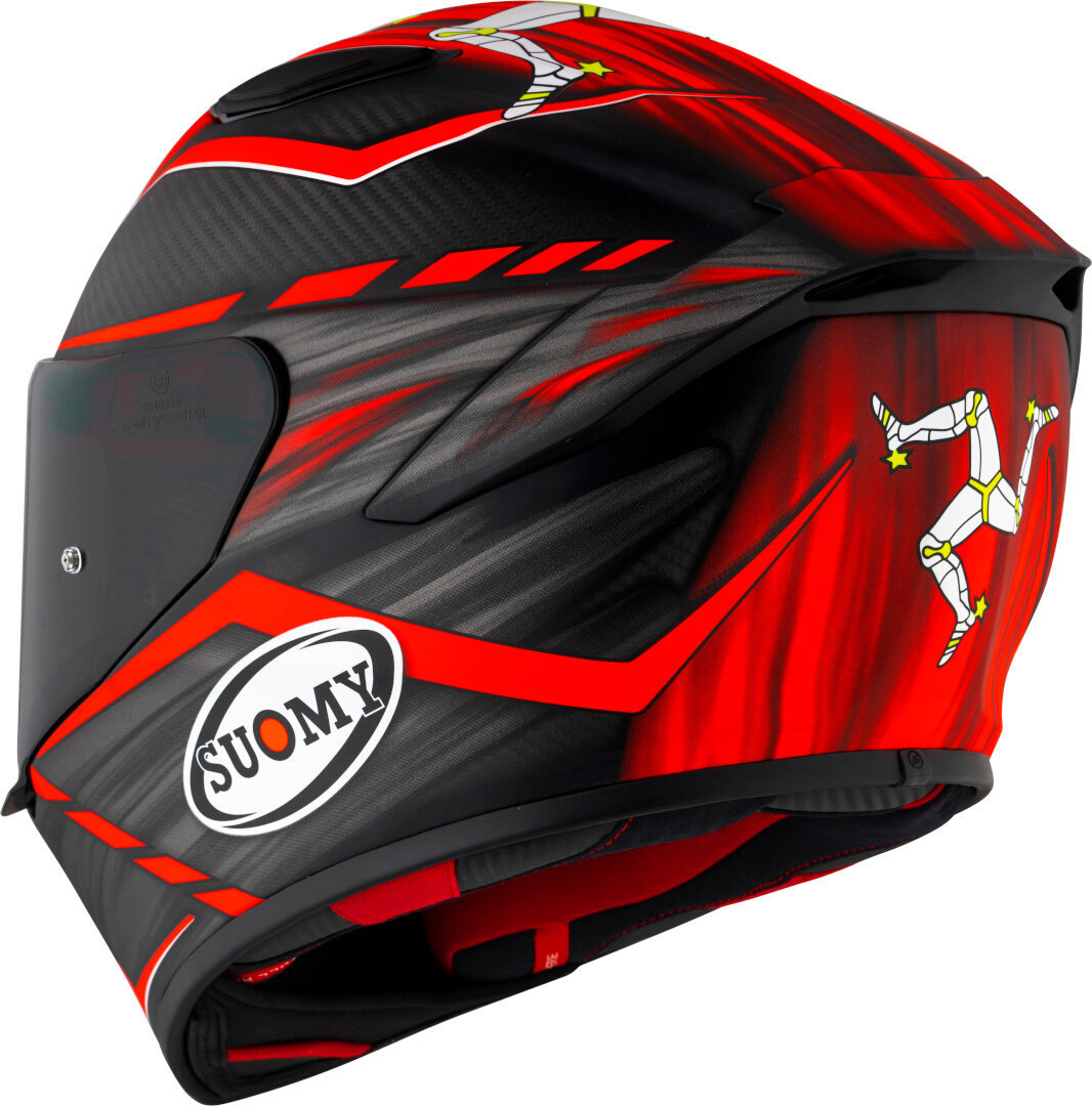 Suomy TX-Pro Johnson Replica E06 Casco nero opaco/rosso L (59/60) Figura 7
