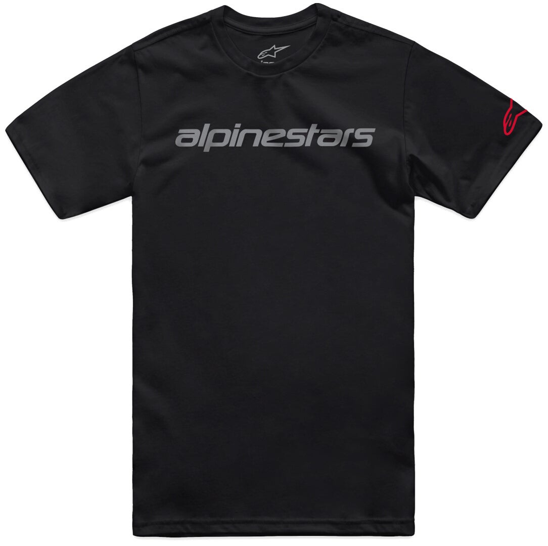 Alpinestars Linear Wordmark 2.0 Triko Černá/šedá M Obrázek 1