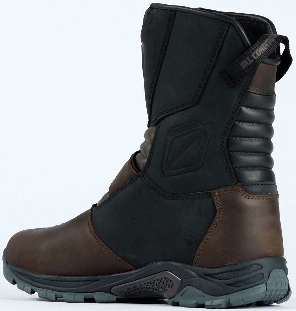 Ixon Klay Bottes de moto imperméables noir/marron 44 Figure 4