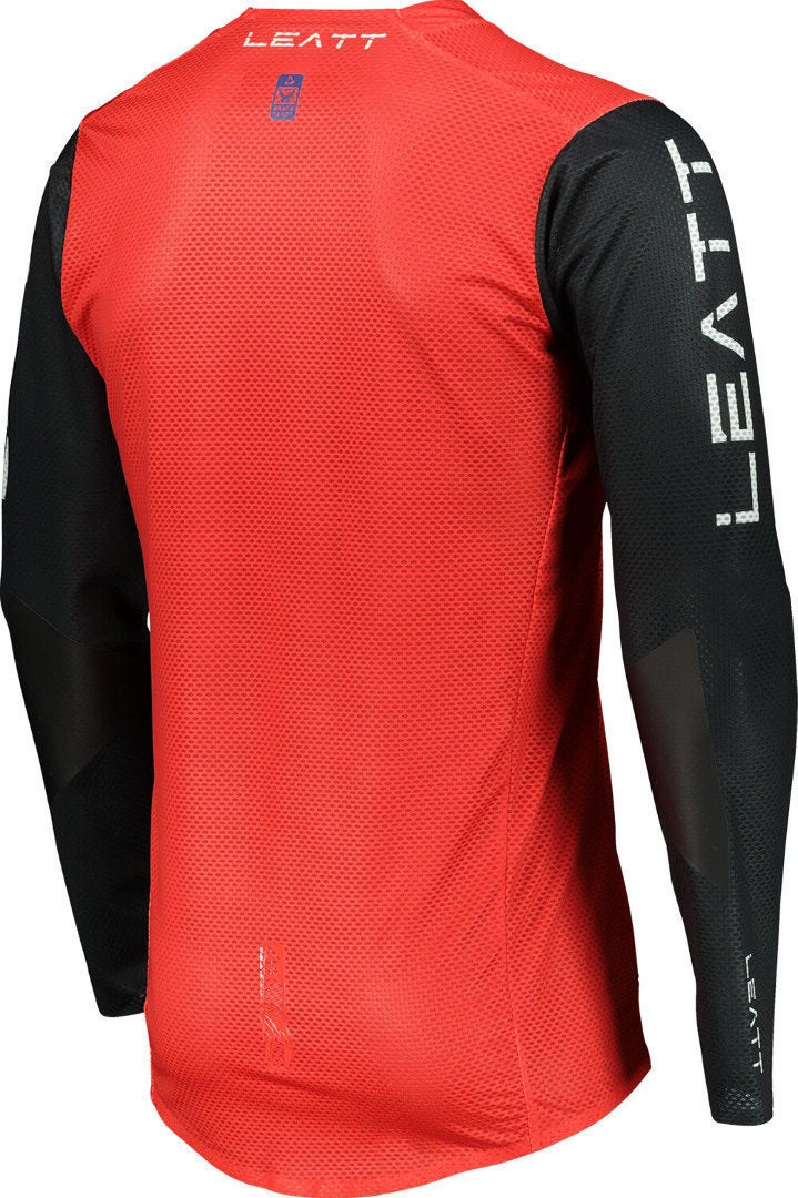 Leatt Moto 5.5 Ultraweld Digital Motocross Jersey rot L Abbildung 3