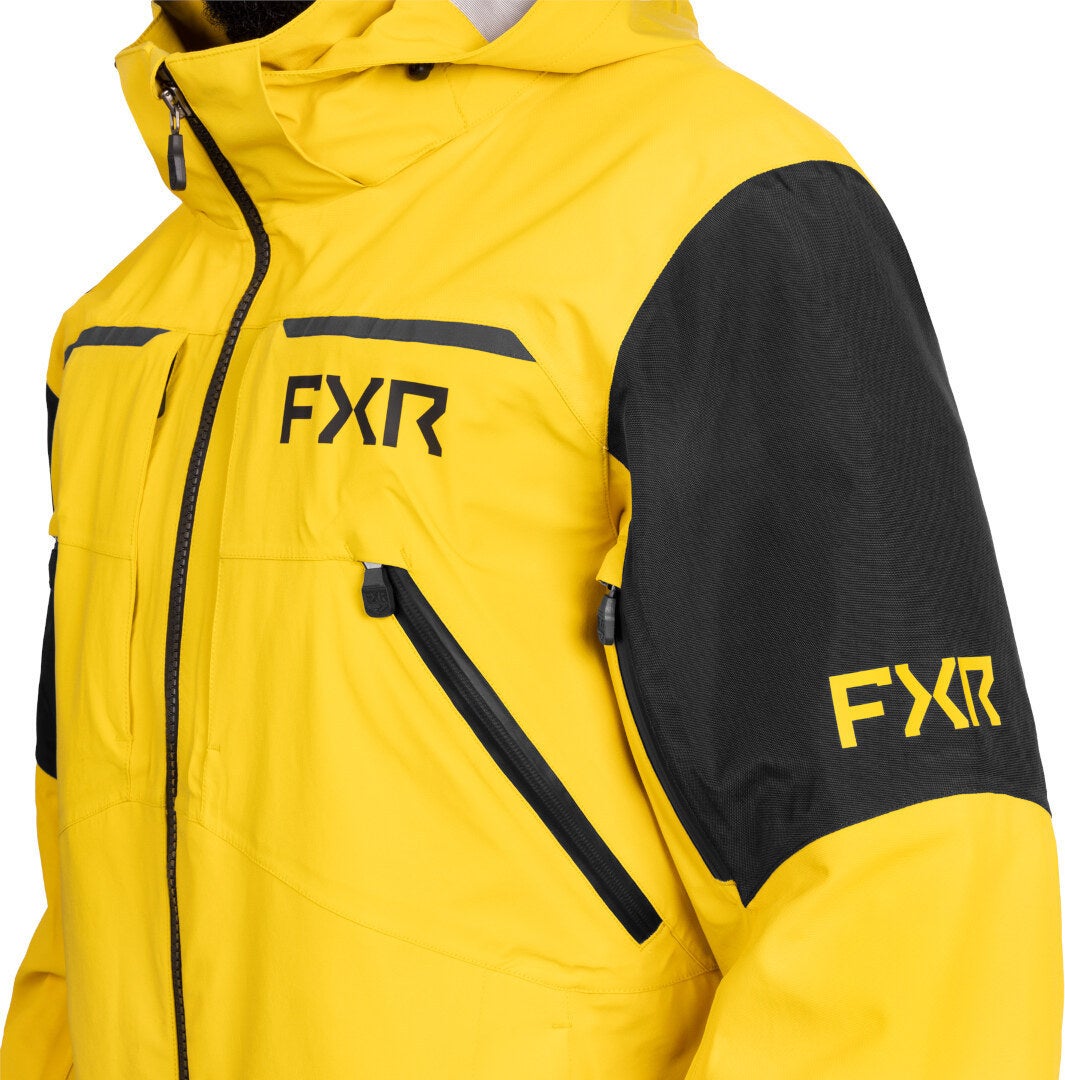 Side view of FXR Ridge Pro Trilaminate 2025 Snowmobile Jacket