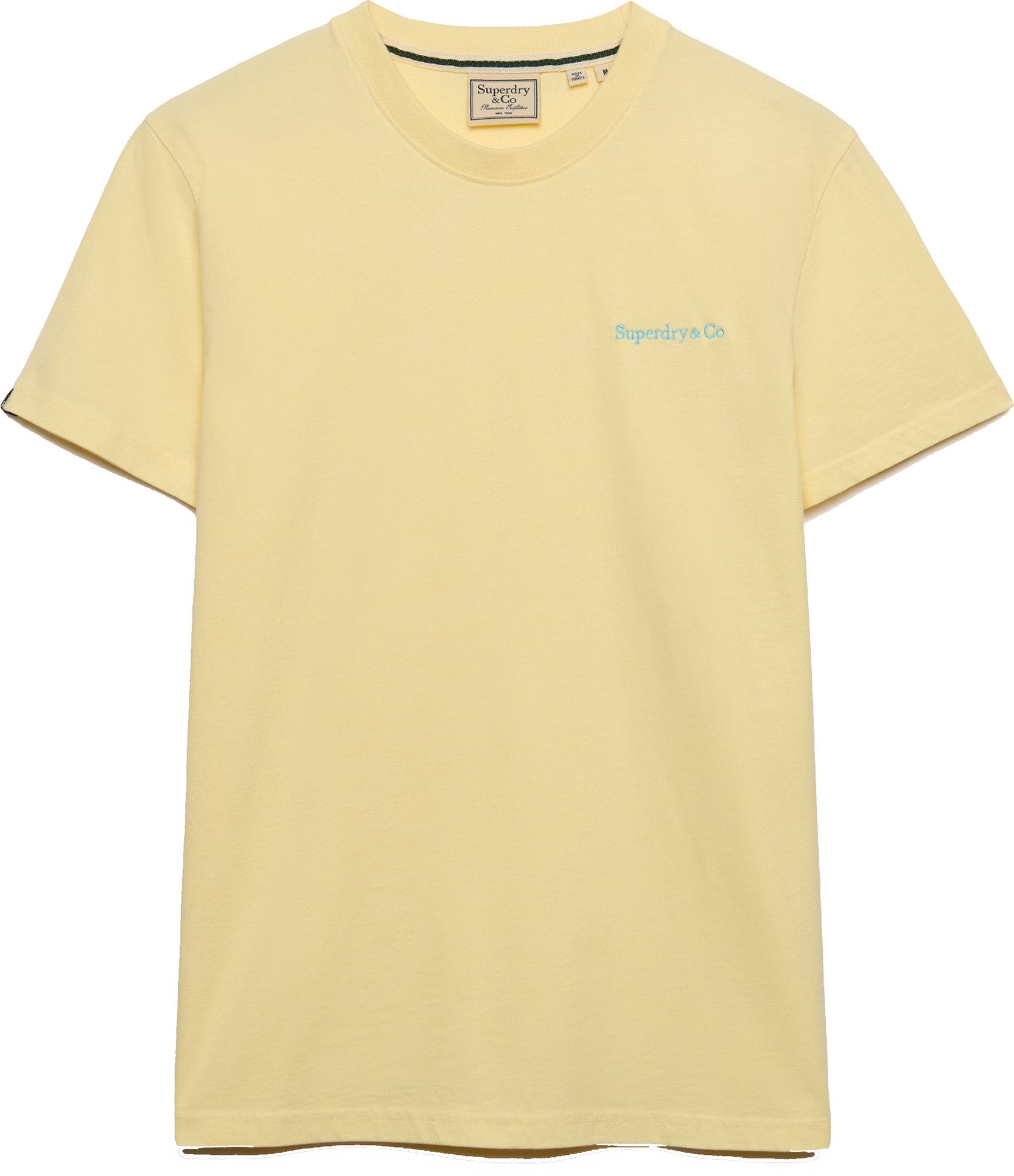 Superdry & Co Essential Company Logo T-shirt Geel 2XL Figuur 1