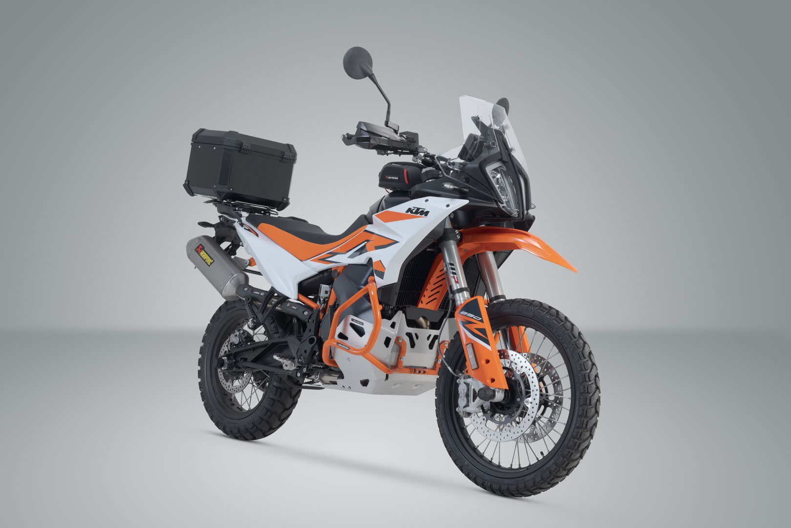 Sistem de top case SW-Motech TRAX ADV - Negru. Modele KTM, Husqvarna Norden 901. Figura 2