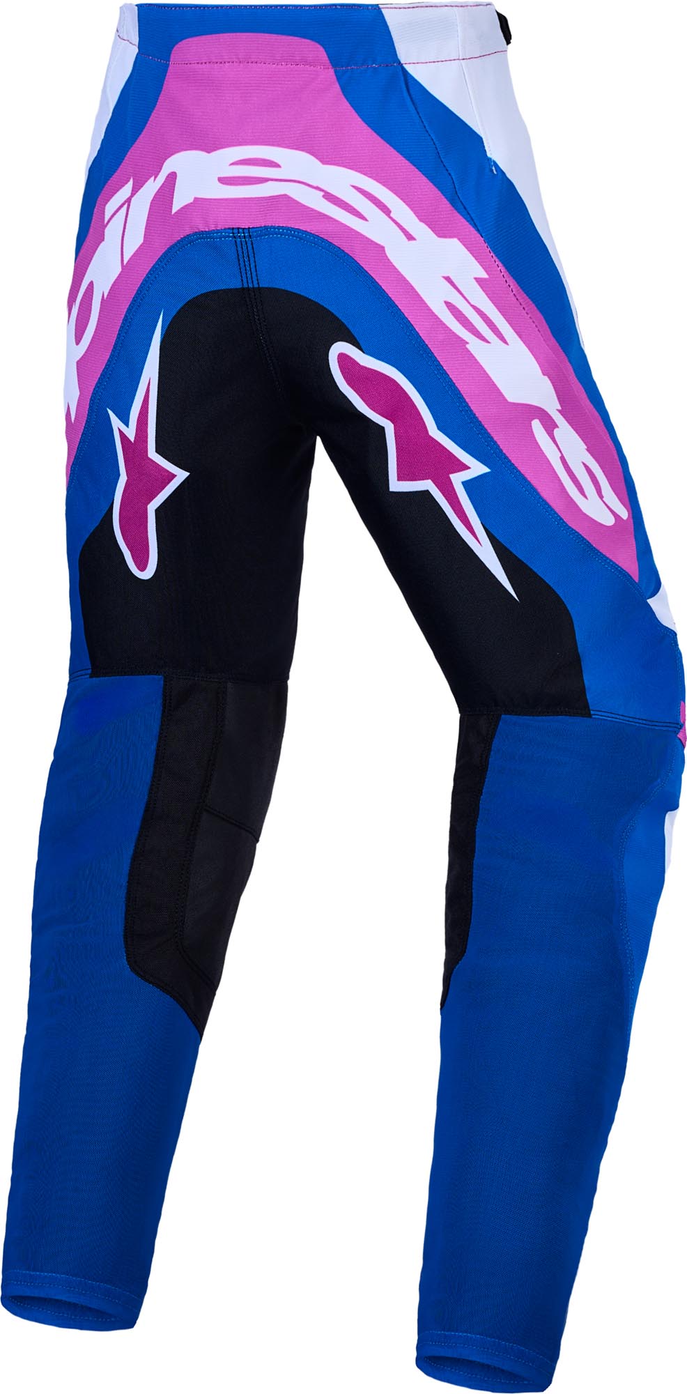 Alpinestars Supertech Maven Ungdomsbyxor i motocross svart/vit/blått/rött 30 Figur 2