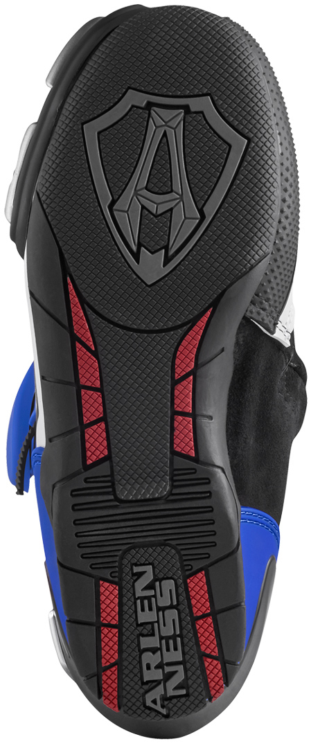 Arlen Ness Sugello Cizme de motocicletă Albastru/Alb/Negru 48 Figura 2