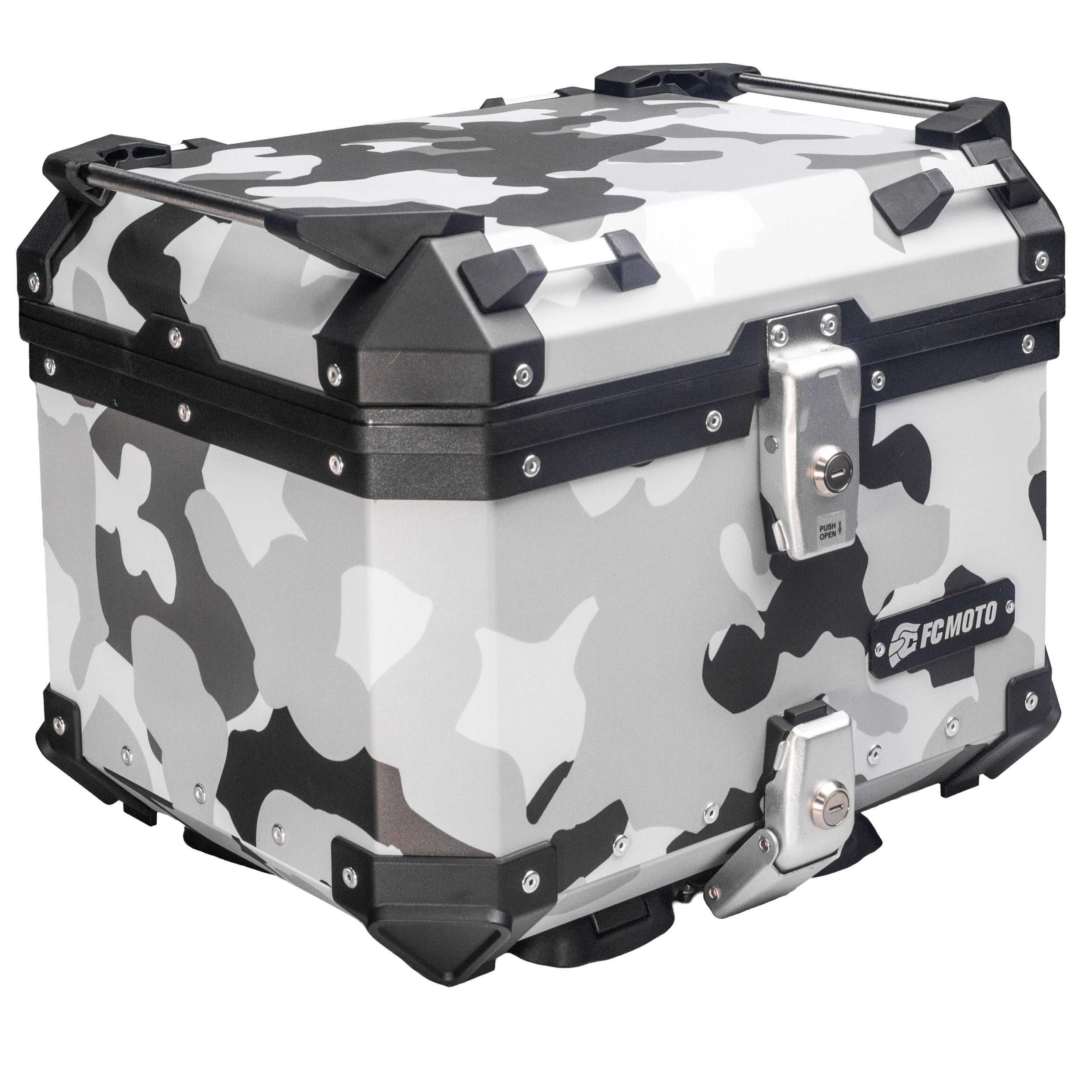 FC-Moto Terreno EVO Camo 45 L Alu Topcase Camoflage blanc Figure 2