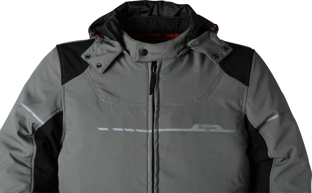 Furygan Sektor Evo Motorcycle Textile Jacket black/grey XXL Figure 8