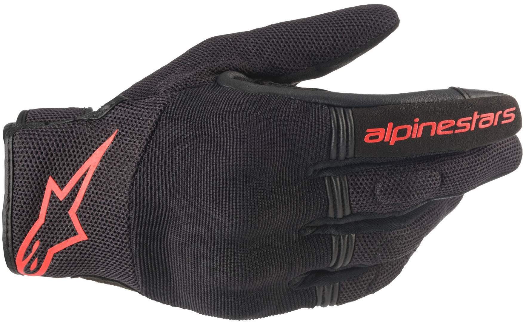 Alpinestars Copper Motorcykelhandsker sort/rød S Figur 1