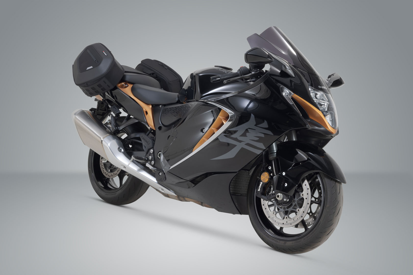 Set de geantă SW-Motech PRO BLAZE H - Negru. Suzuki GSX 1300 R Hayabusa (08-20). Figura 2