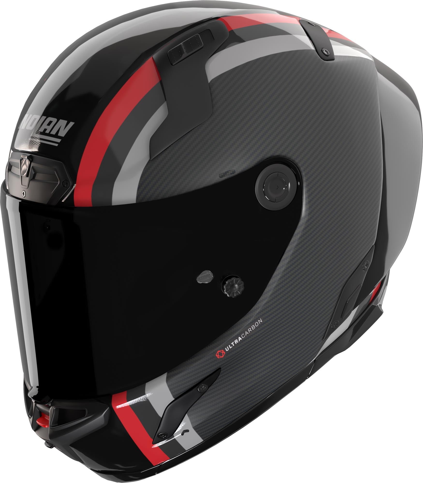 Nolan X-804 RS Ultra Carbon Gemini Helmet black/blue S (56) Figure 1