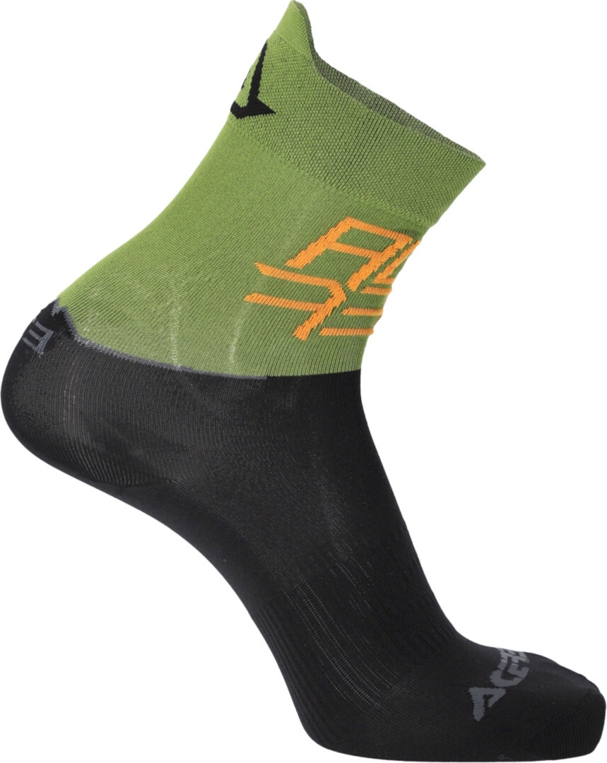 Acerbis MTB Light Șosete pentru bicicletă Negru/Verde S/M Figura 3