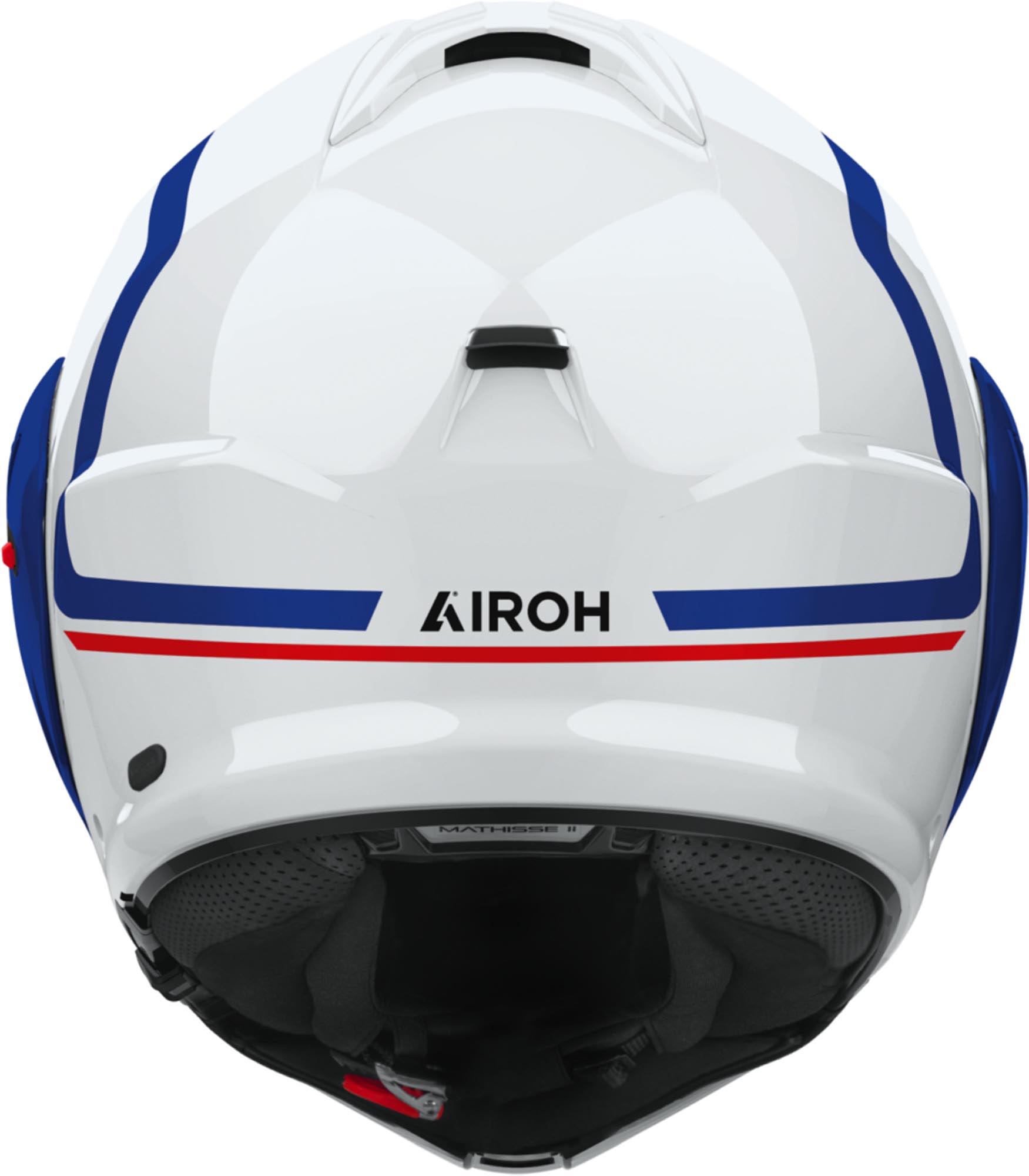 Airoh Mathisse II Genius Casco bianco/blu/rosso M (57/58) Figura 3
