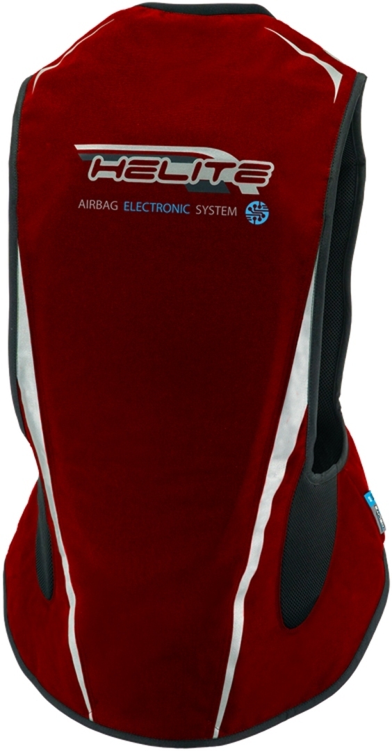 Helite e-Turtle エアバッグベスト バーガンディレッド XL-L 図2