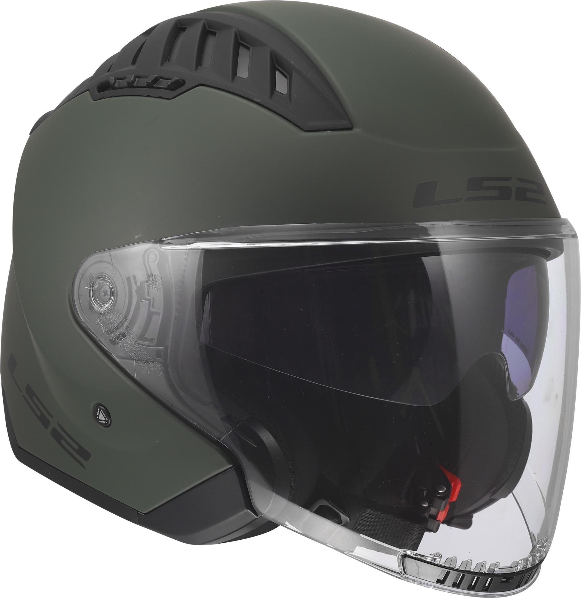 LS2 OF600 Copter II Casque jet Vert militaire S (55/56) Figure 7