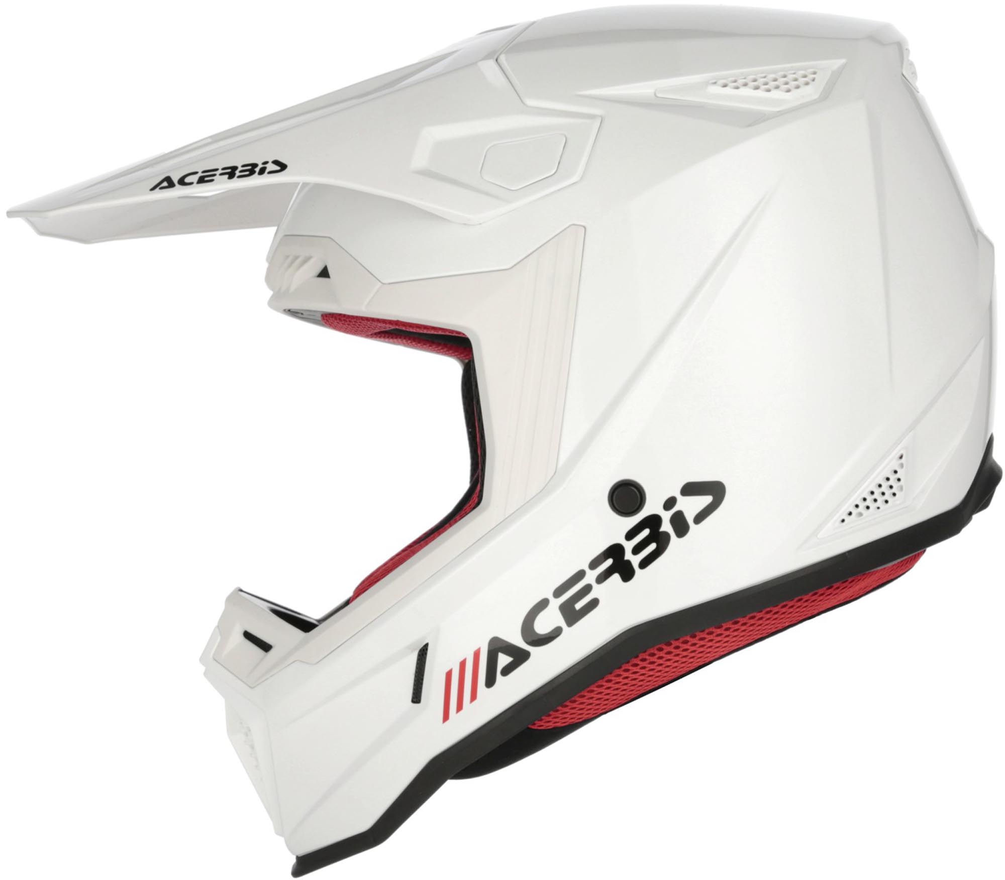 Acerbis Whoops Motocrosshelm wit/rood XL (61/62) Figuur 3