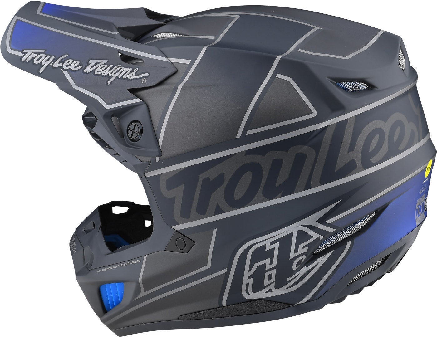 Troy Lee Designs SE5 Team MIPS Motocross Helm grau matt M (57/58) Abbildung 7