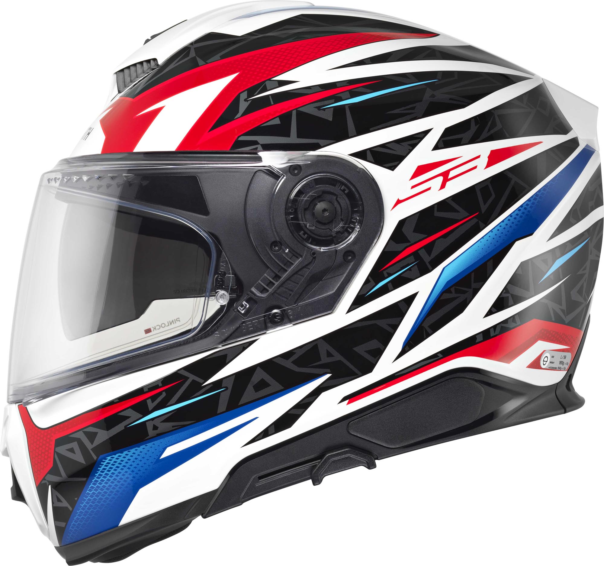 Schuberth S3 Thunder Casco Azul/Rojo XXXL (65) Figura 6