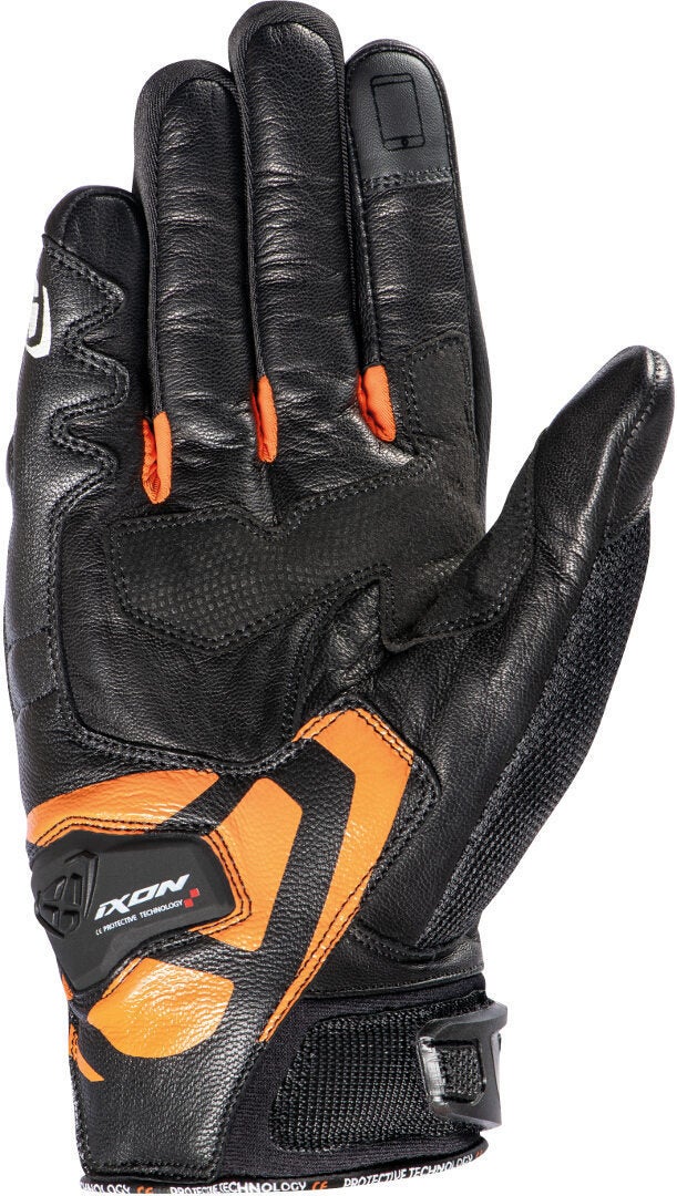 Ixon Rs Rise Air Handsker sort/orange L Figur 2