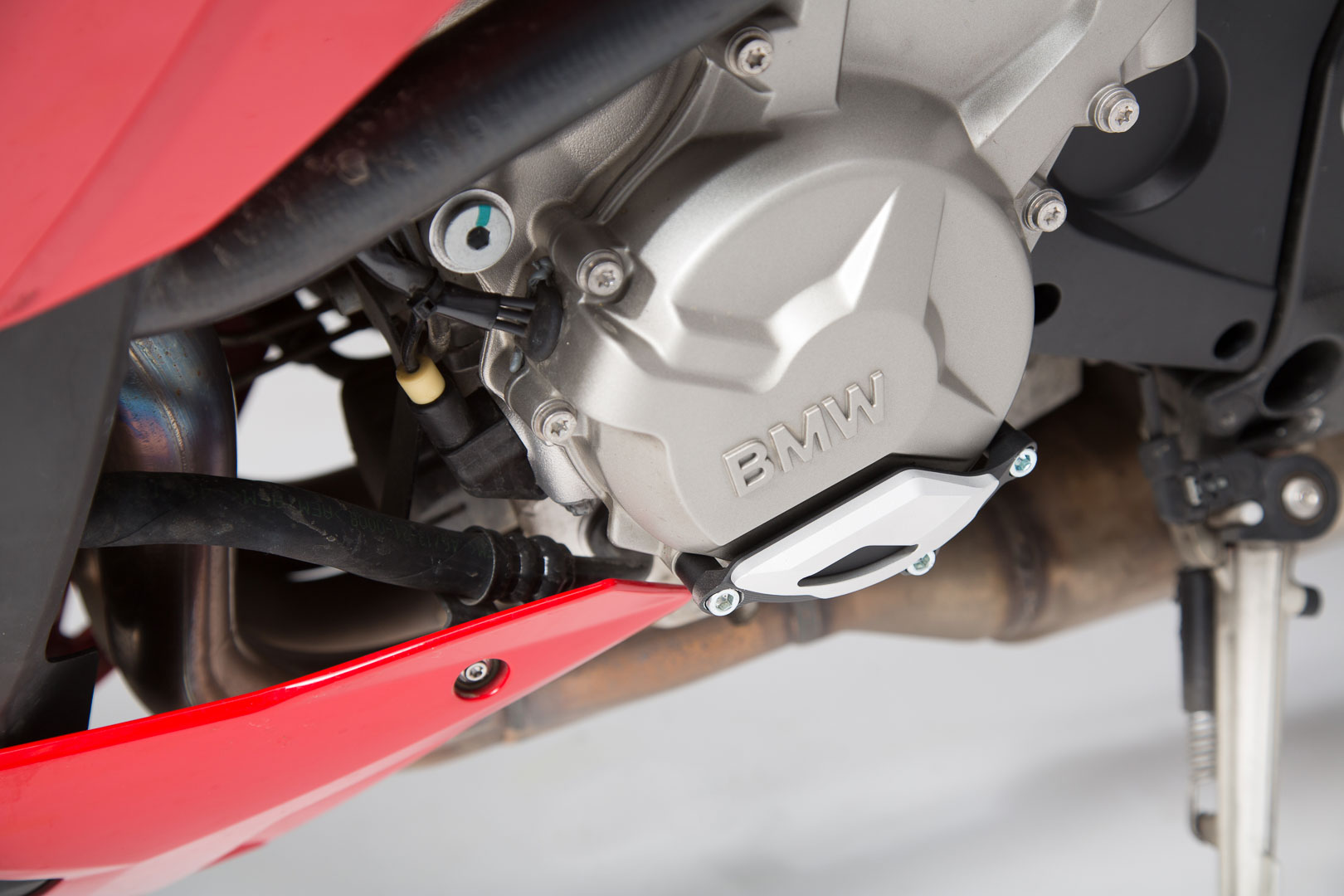 SW-Motech Protetor de caixa do motor - Preto/prata. BMW S1000R / RR / XR. Figura 2
