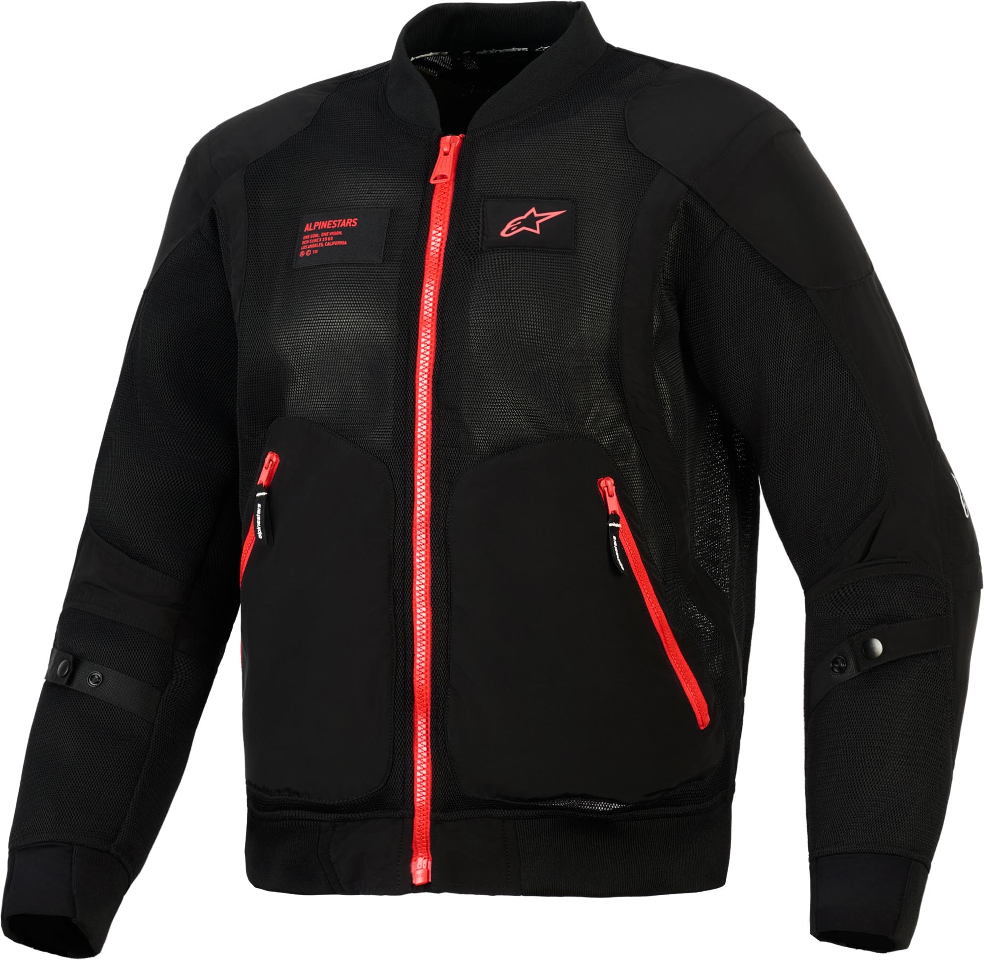 Alpinestars Flight Air Motorcycle Textile Jacket black/red 3XL Figure 1