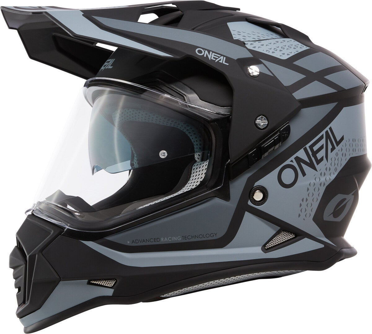 Oneal Sierra R Motocross hjelm grå/sort XXL (63/64) Figur 2