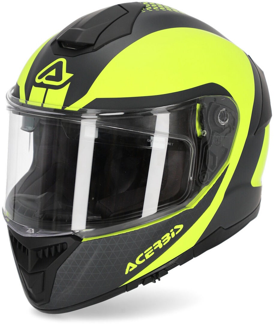 Acerbis Krapon Casco nero/giallo L (59/60) Figura 1