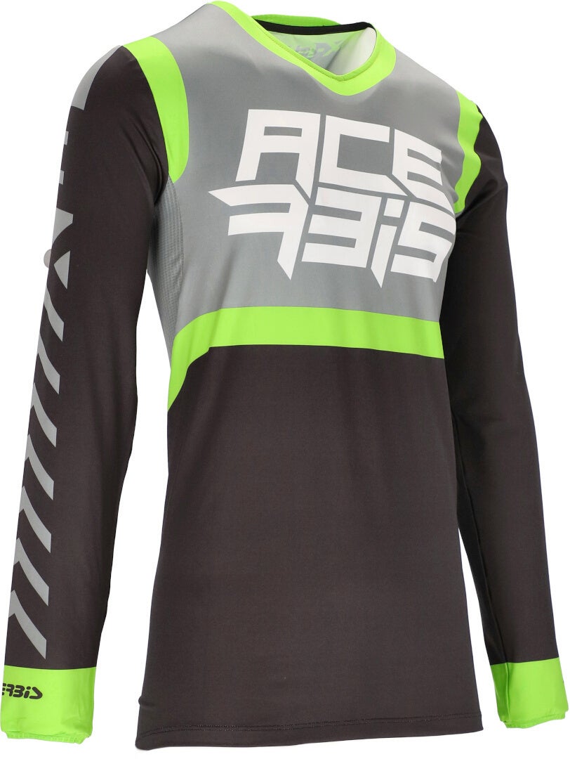 Acerbis X-Flex Five Motocross trøje sort/grøn 3XL Figur 1