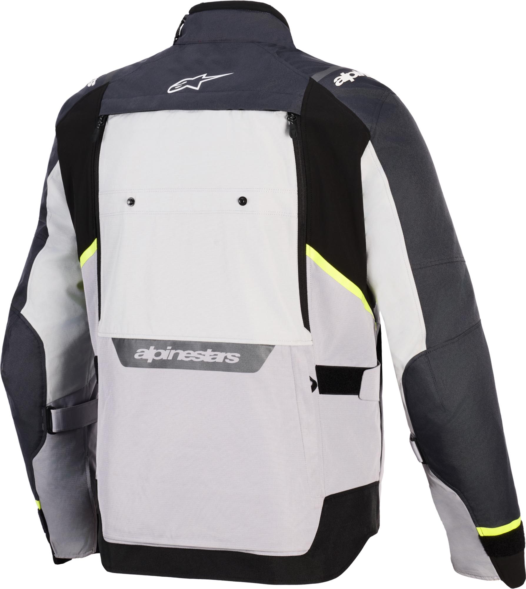 Alpinestars Cusco Drystar Veste textile moto imperméable Gris foncé/gris clair M Figure 2