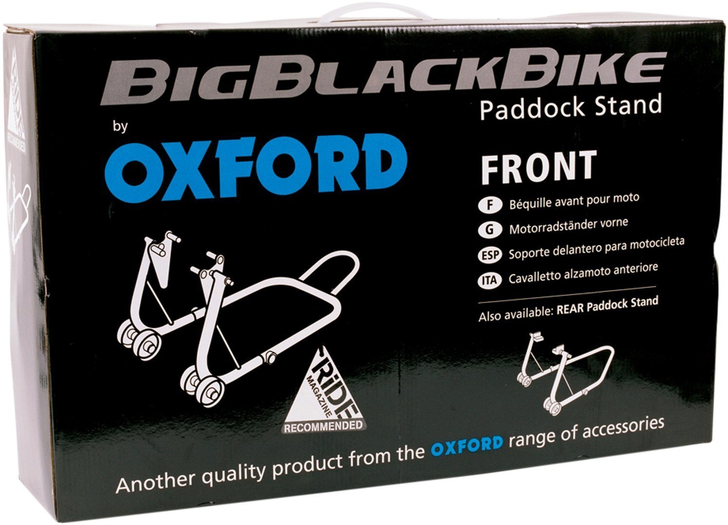 Oxford Big Black Suport frontal de montare Figura 2